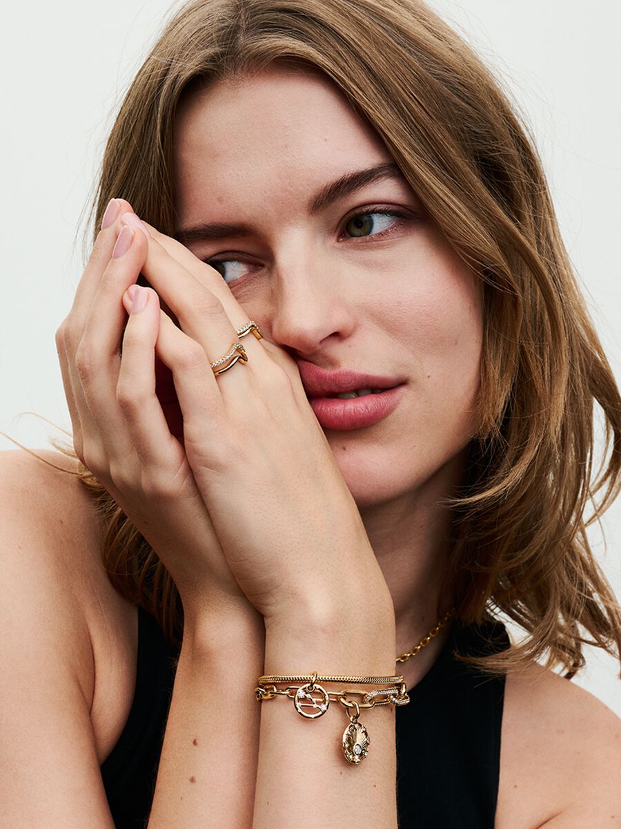 Bracelet à chaîne serpentine Moments