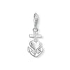 Pendentif Charm croix, cœur, ancre