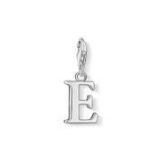 Pendentif Charm lettre e
