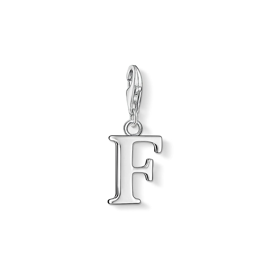 Pendentif Charm lettre f