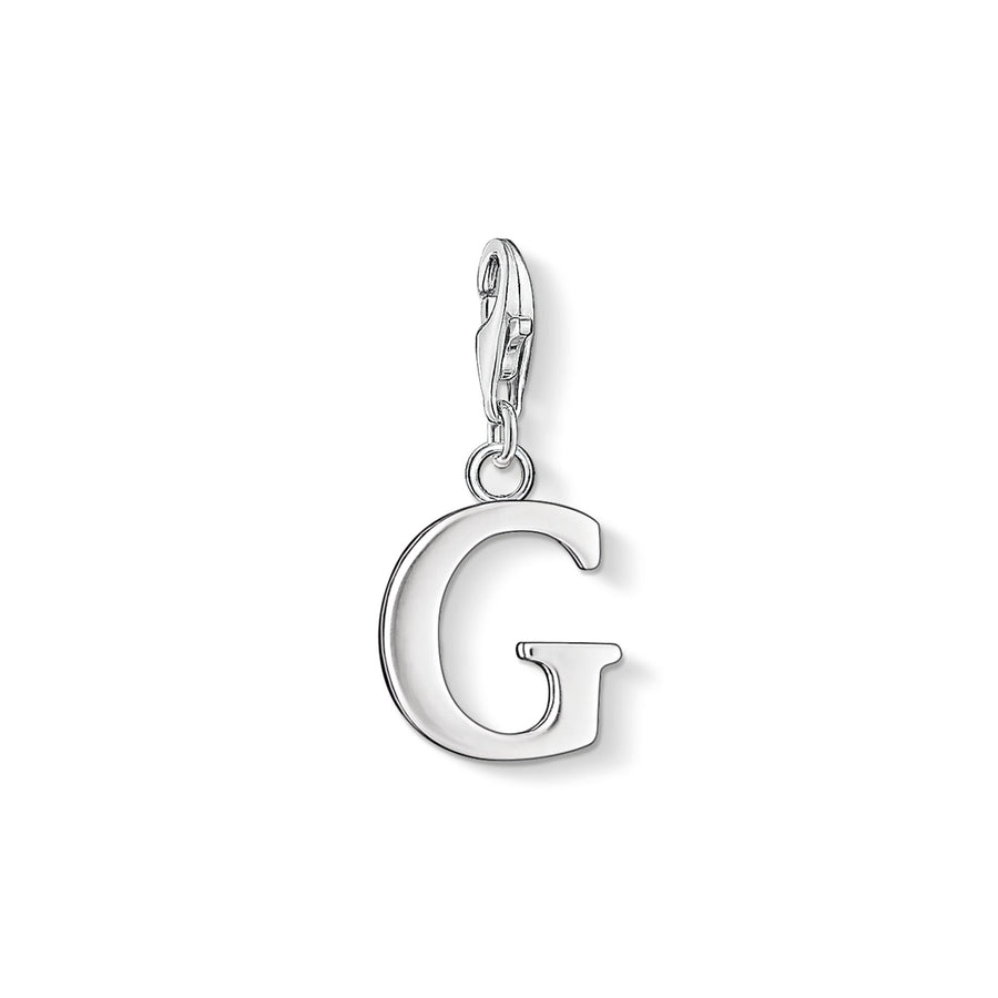 Pendentif Charm lettre g