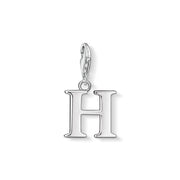 Pendentif Charm lettre h