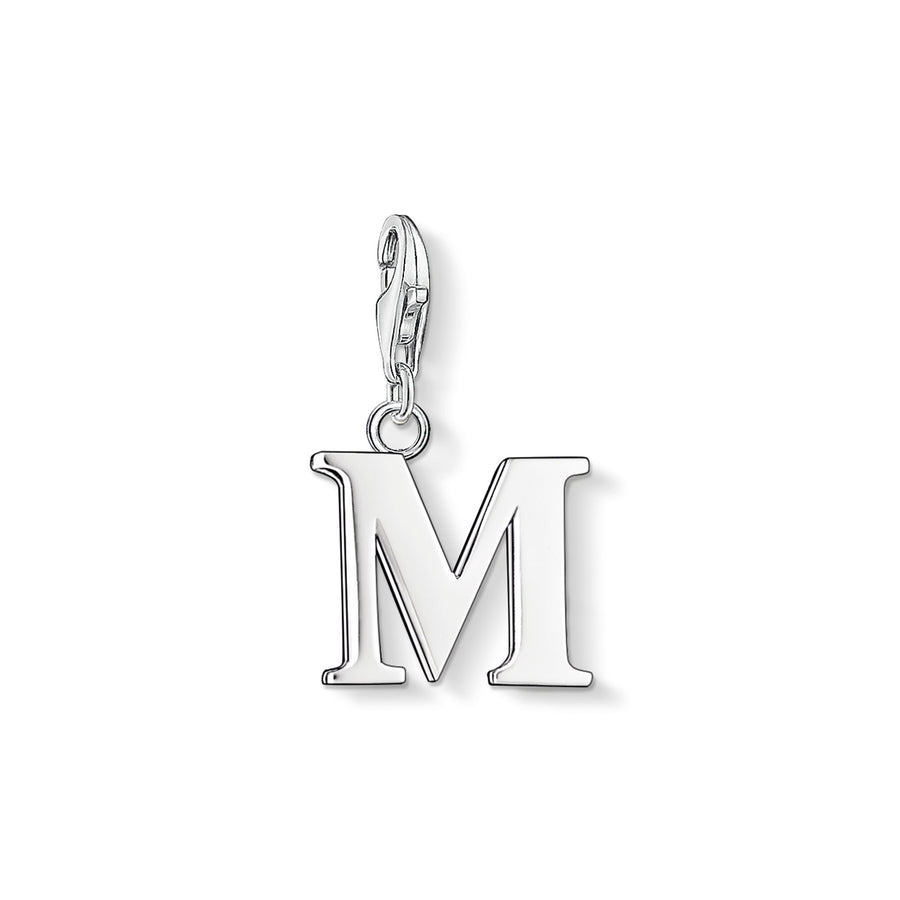 Pendentif Charm lettre m