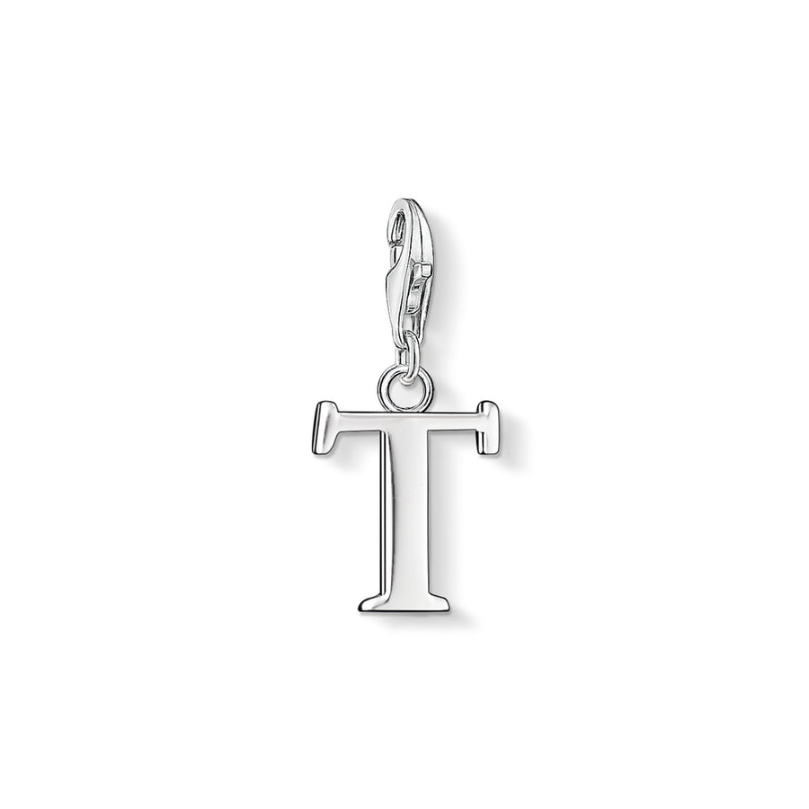 Pendentif Charm lettre t