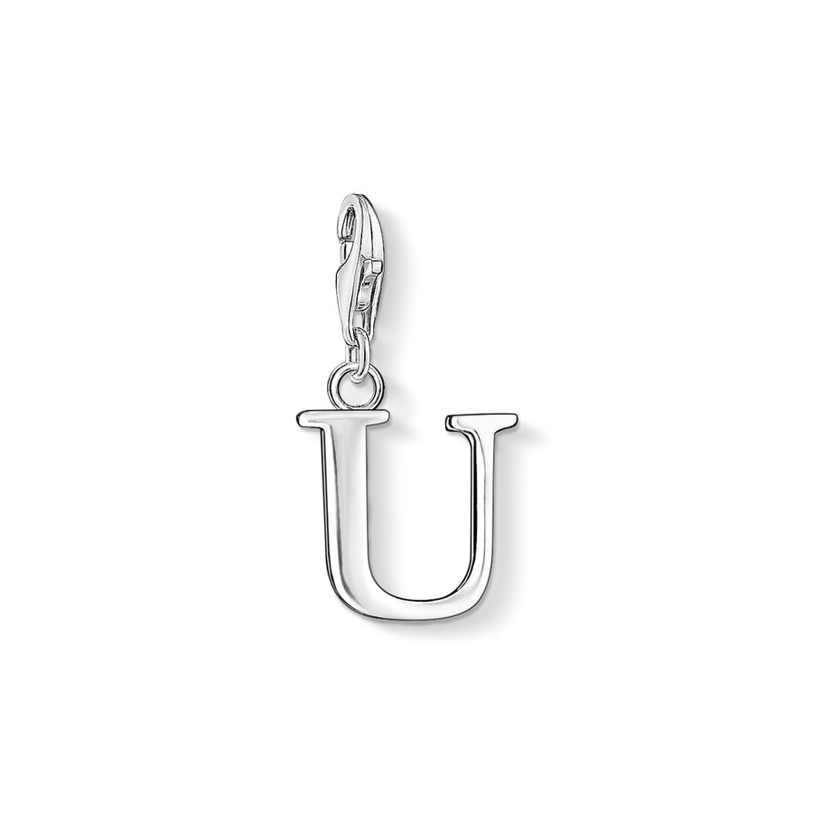 Pendentif Charm lettre u