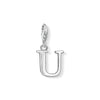 Pendentif Charm lettre u