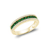 EMERALD & DIAMOND RING