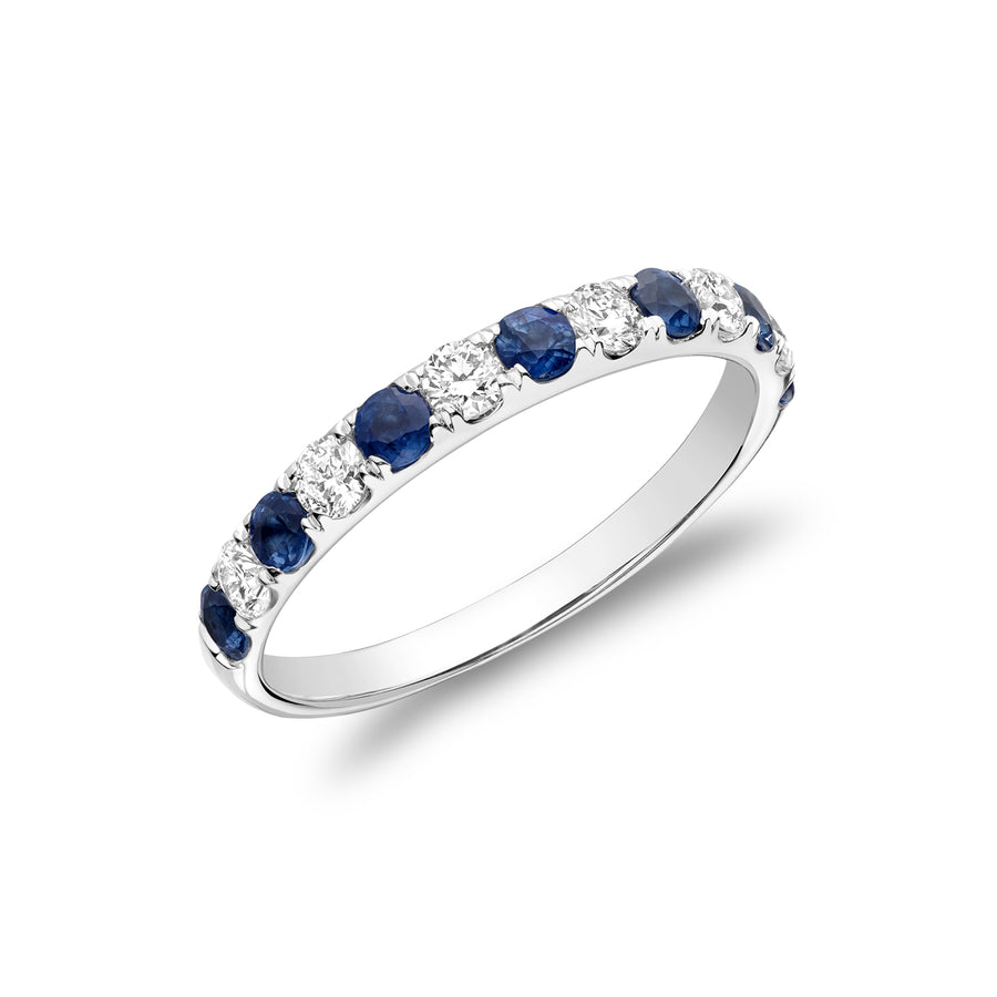 BLUE SAPPHIRE & DIAMOND RING