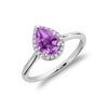 AMETHYST & DIAMOND RING