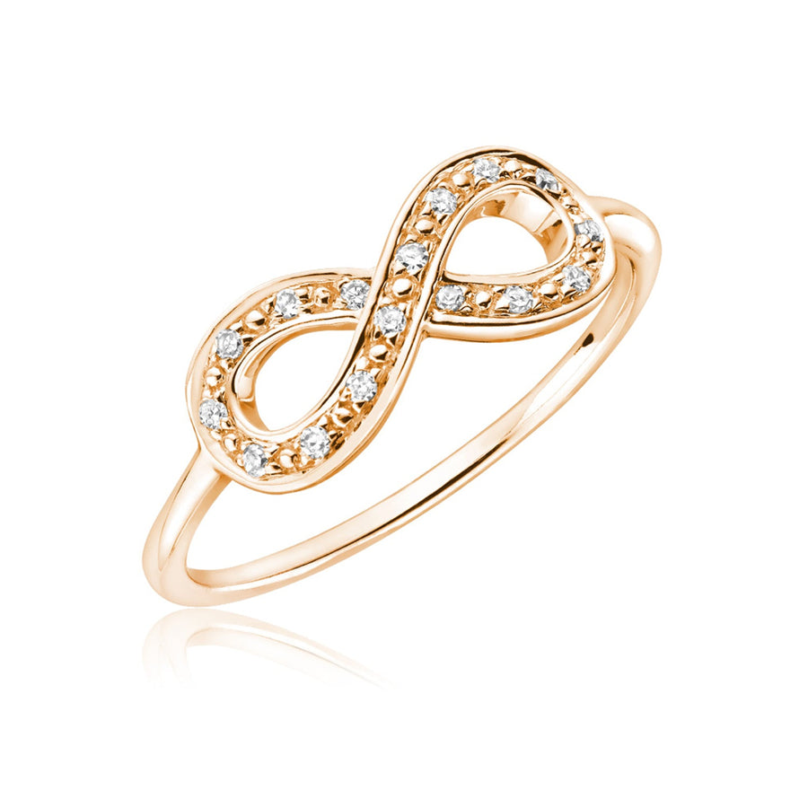 Diamond Infinity Ring