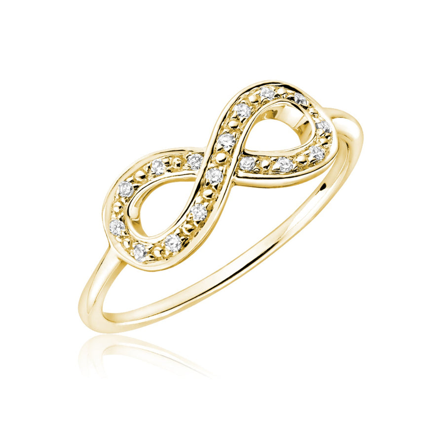Diamond Infinity Ring