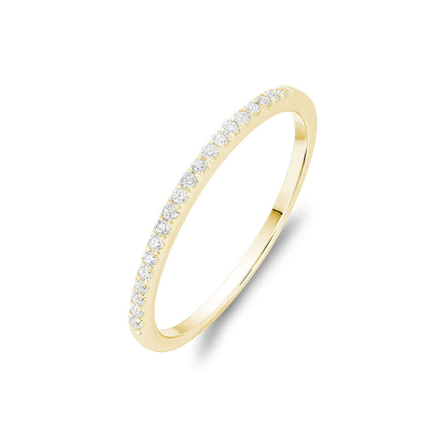 Matching Engagement Diamond Halo Band