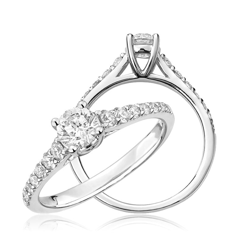 Bague à diamants