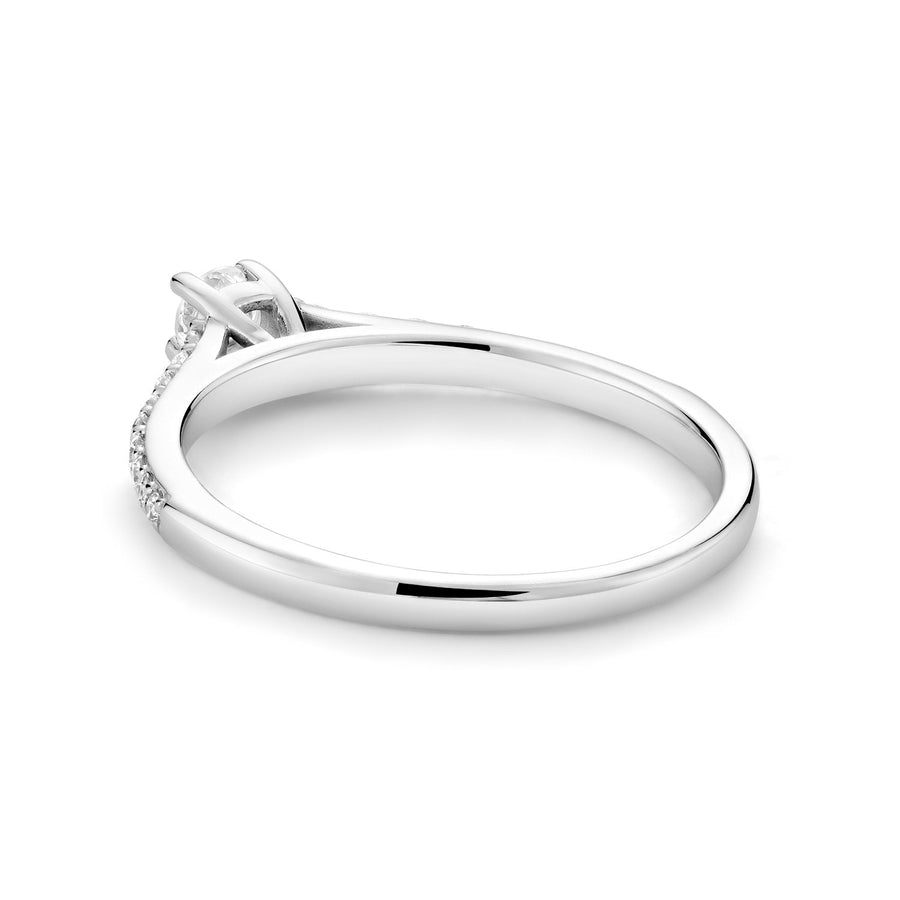 Solitaire Diamond Engagement Ring
