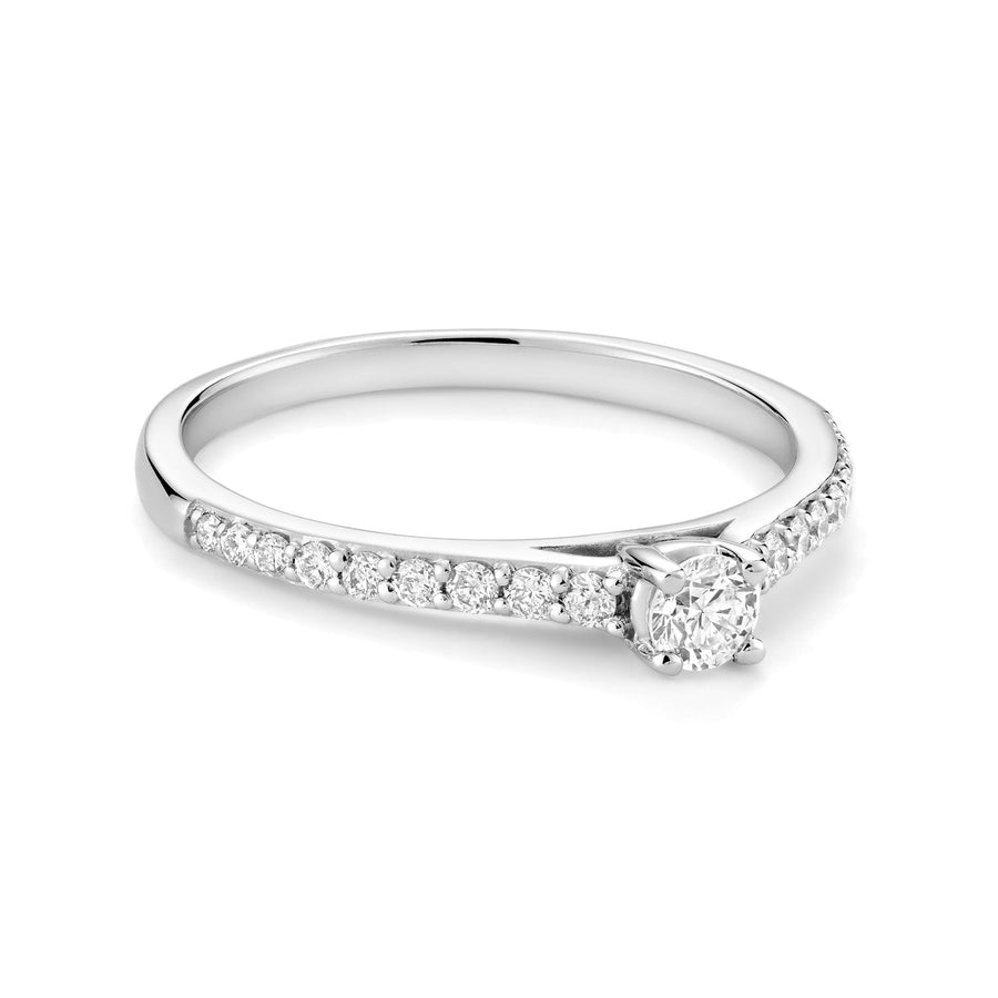 Solitaire Diamond Engagement Ring