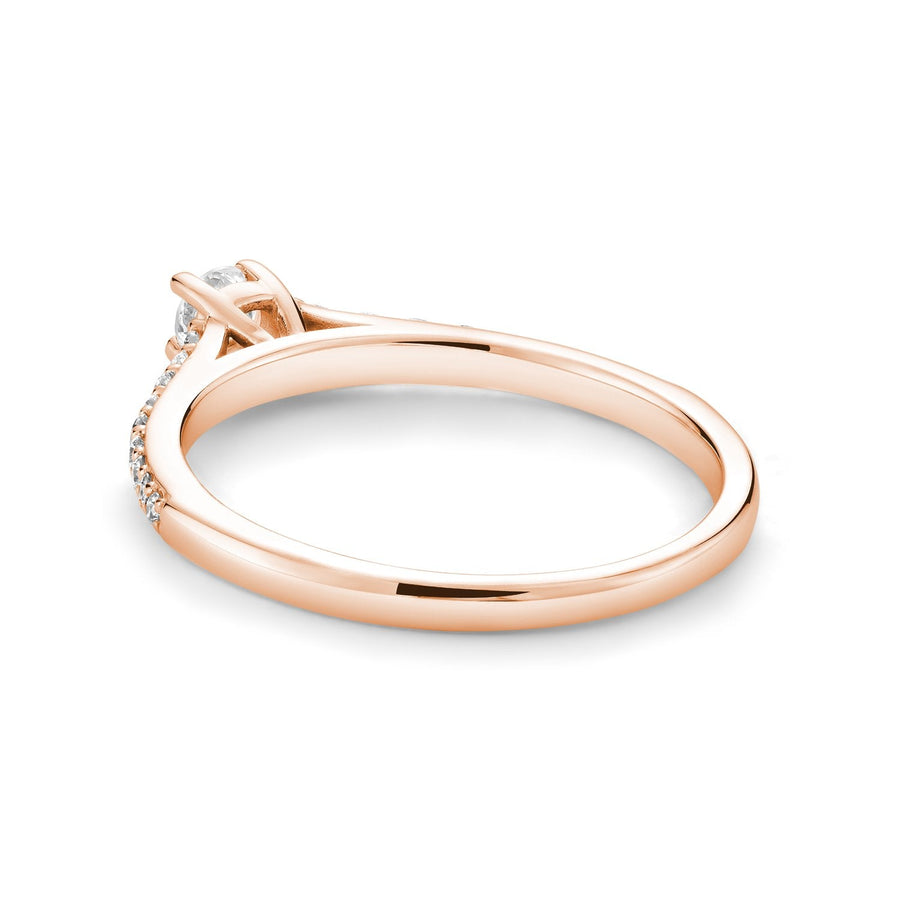 Solitaire Diamond Engagement Ring