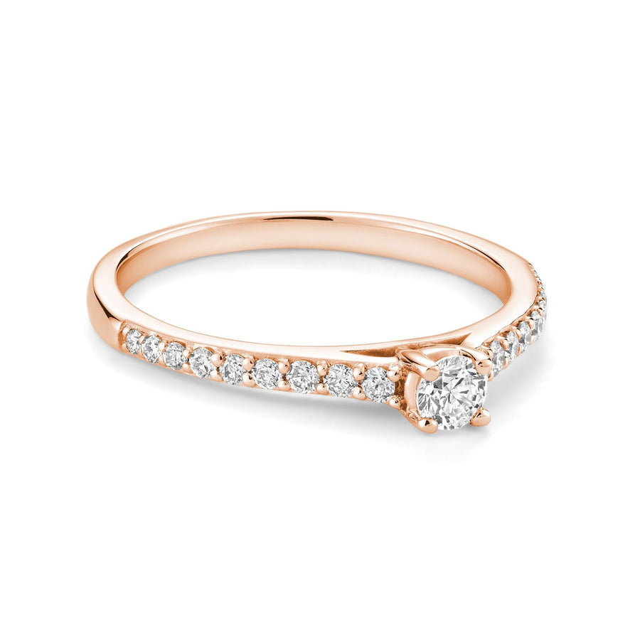 Solitaire Diamond Engagement Ring