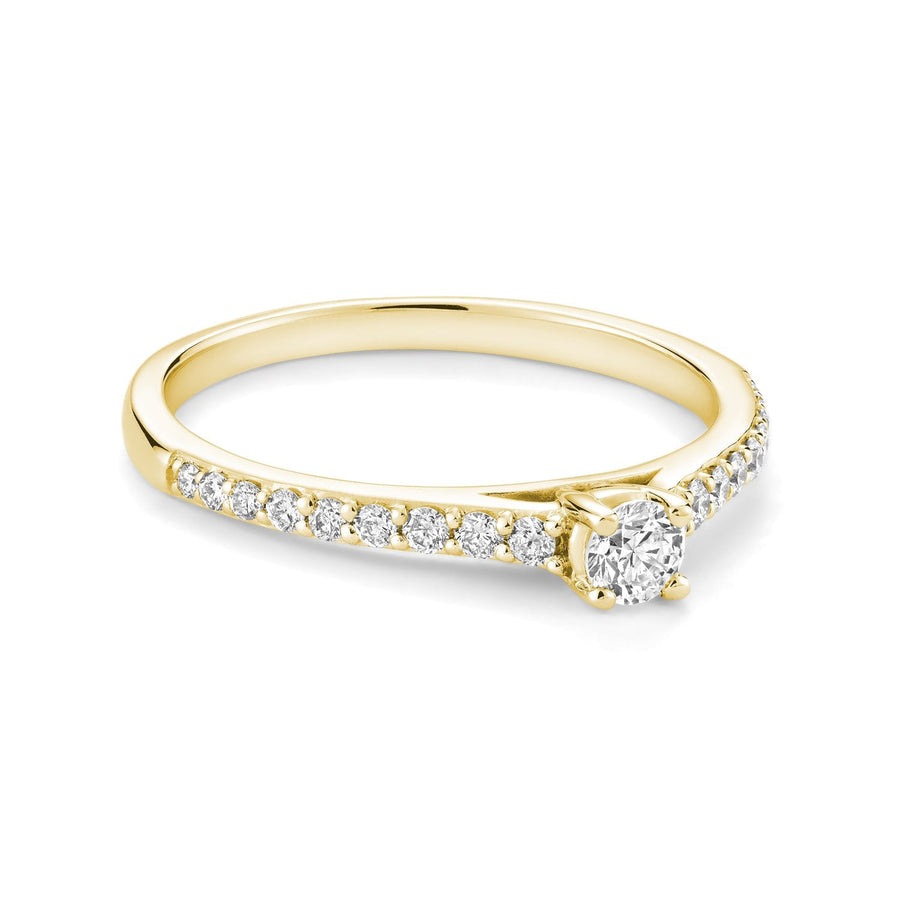 Solitaire Diamond Engagement Ring