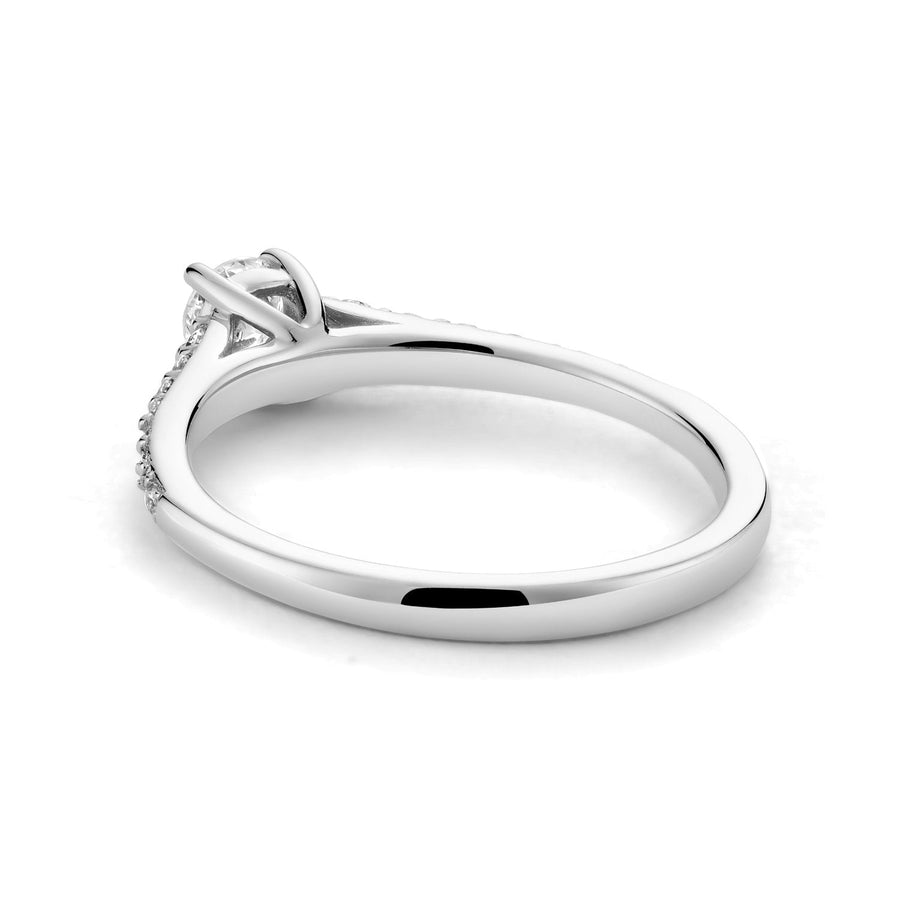 Solitaire Diamond Engagement Ring
