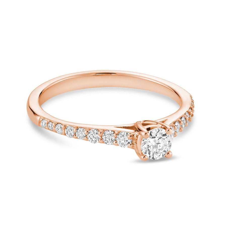 Solitaire Diamond Engagement Ring