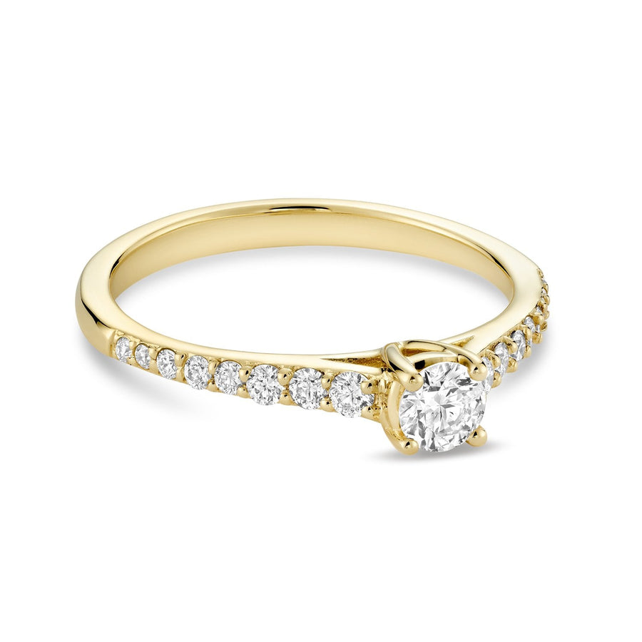 Solitaire Diamond Engagement Ring