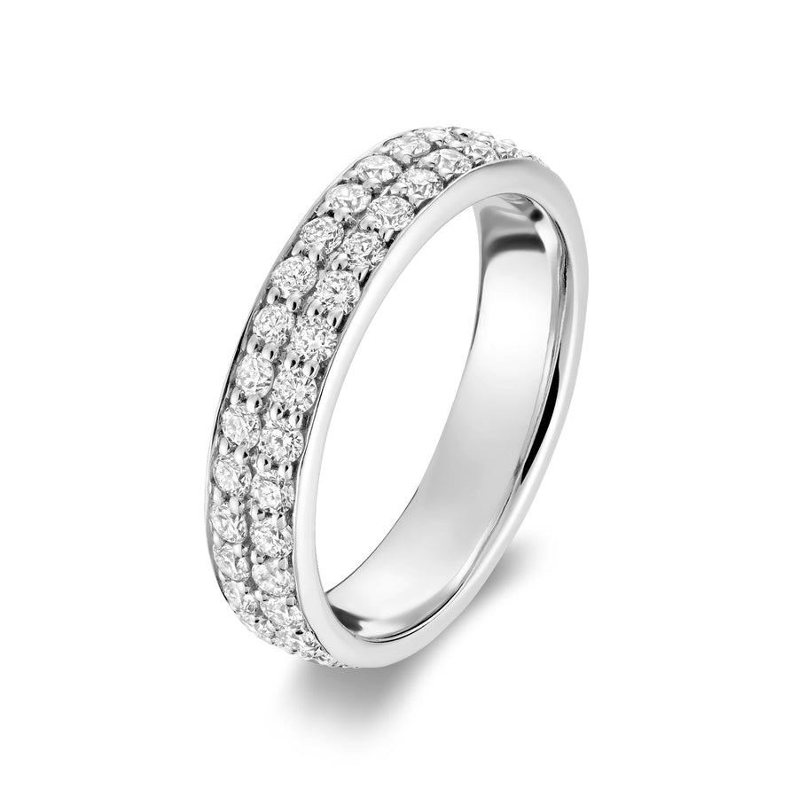 Diamond Pave Eternity Ring