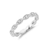 DIA RING -(stackable)- BAGUE EN DIAMAMT