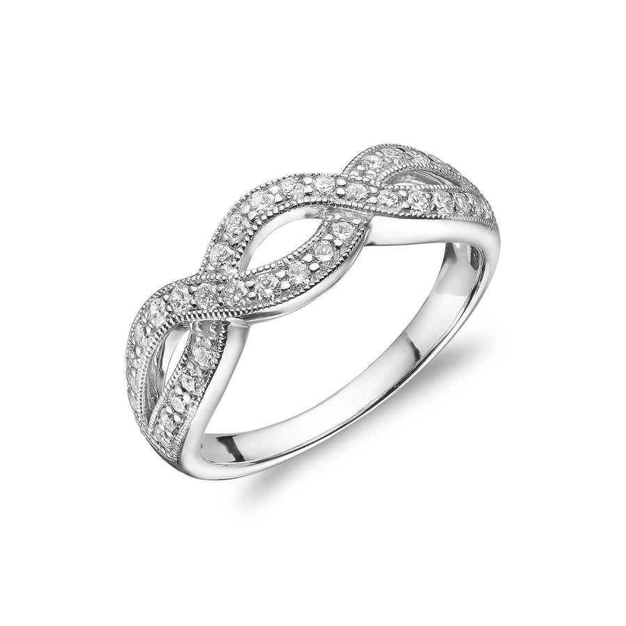 Twist Fashion Diamond Ring