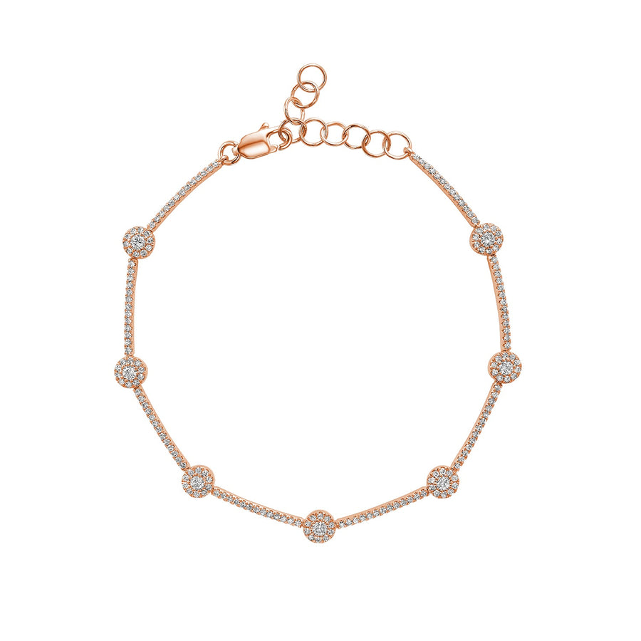 Martini Cup Diamond Bracelet