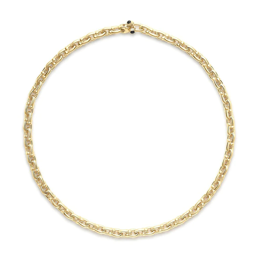 Collier chaîne maillons marins