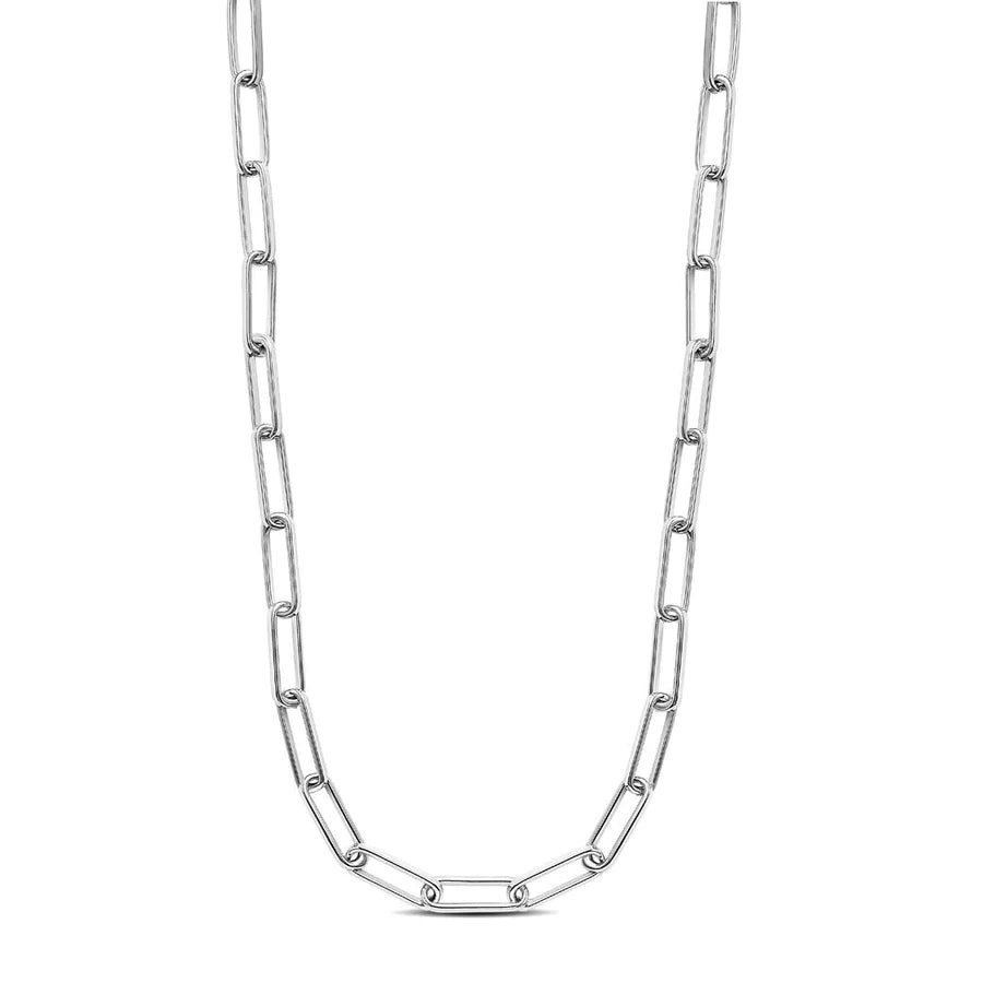 Collier à maillons fins trombone