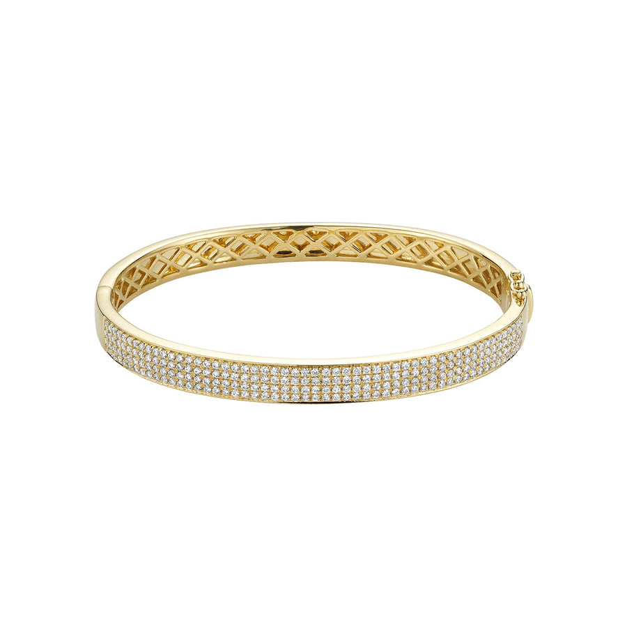Micro Pave Bangle Bracelet