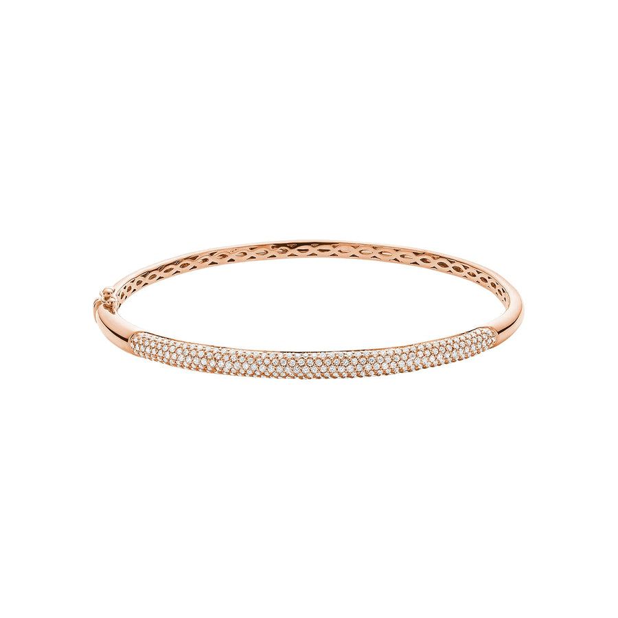 Pave Diamond Bangle Bracelet