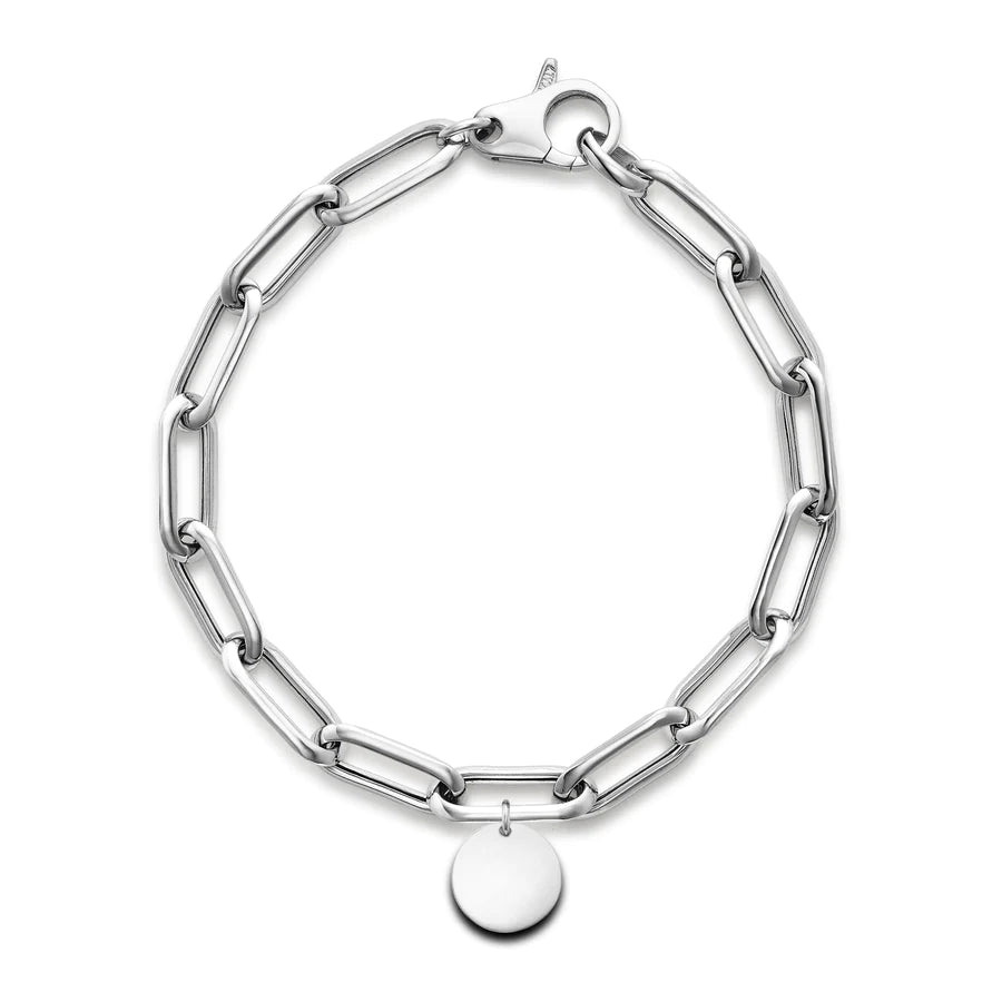 Bracelet tube trombone à breloque