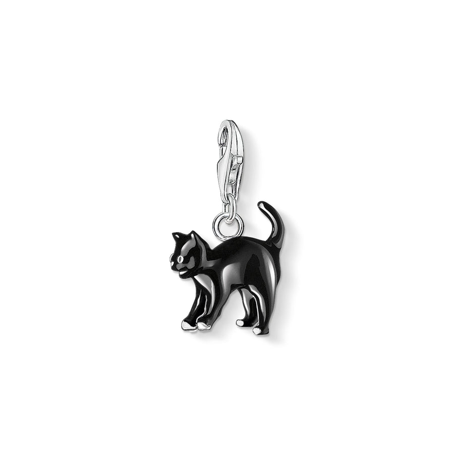 Pendentif Charm chat noir