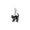 Pendentif Charm chat noir