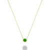EMERALD&DIA NECKLACE - COLLIER DIA&EMERAUDE