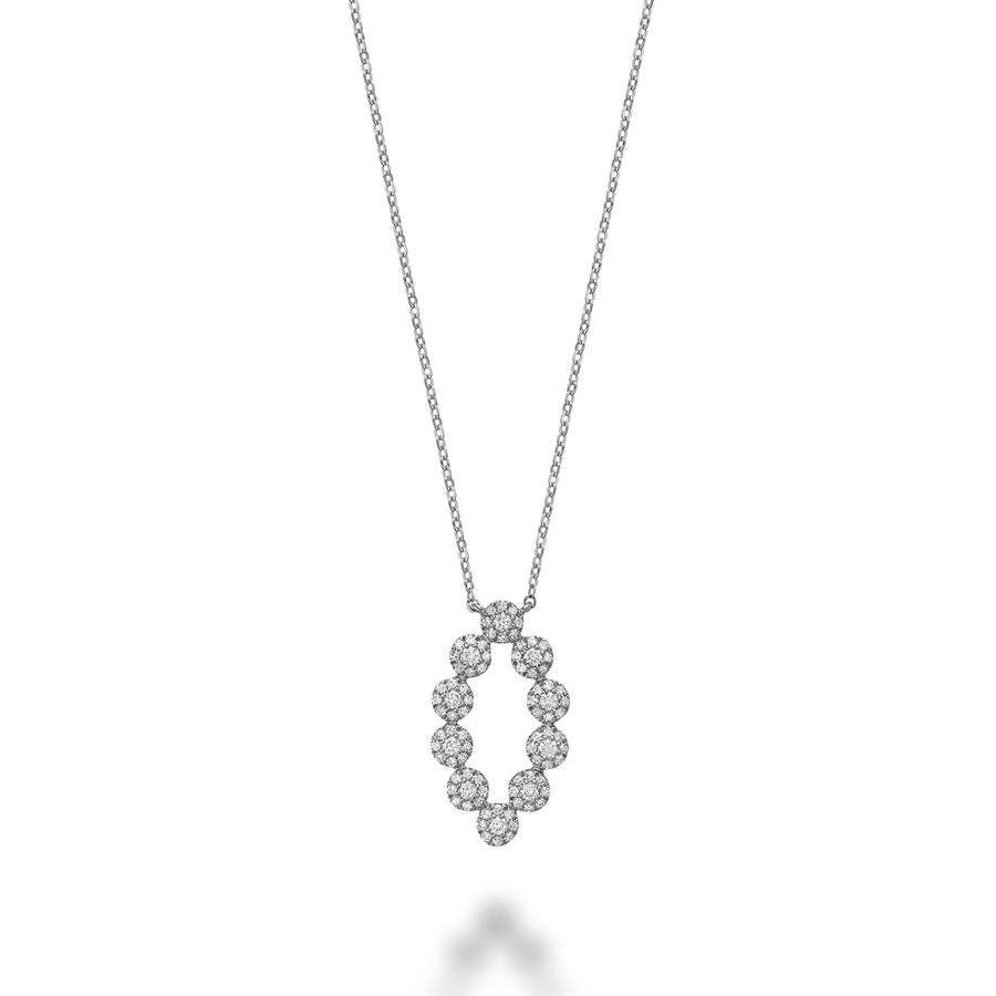 Martini Cup Fashion Diamond Necklace