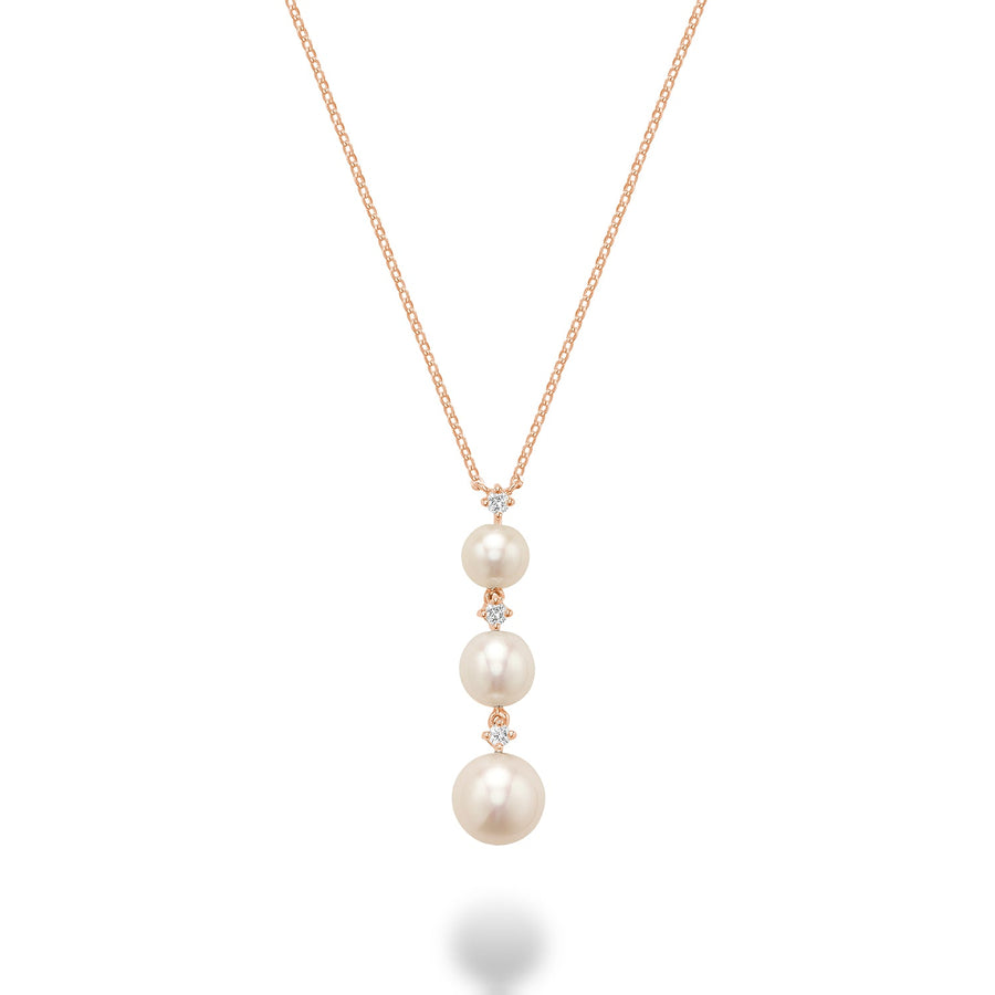 Pearl and Diamond Necklace