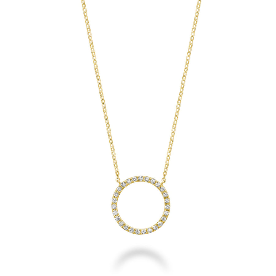 Circle of Life Diamond Necklace