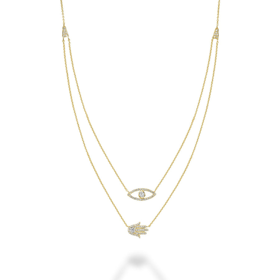 Religious Diamond Necklace