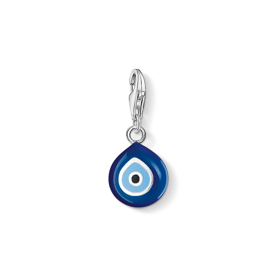 Pendentif Charm œil bleu de turquise