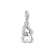 Pendentif Charm cœurs
