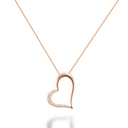DIAMOND HEART PENDANT