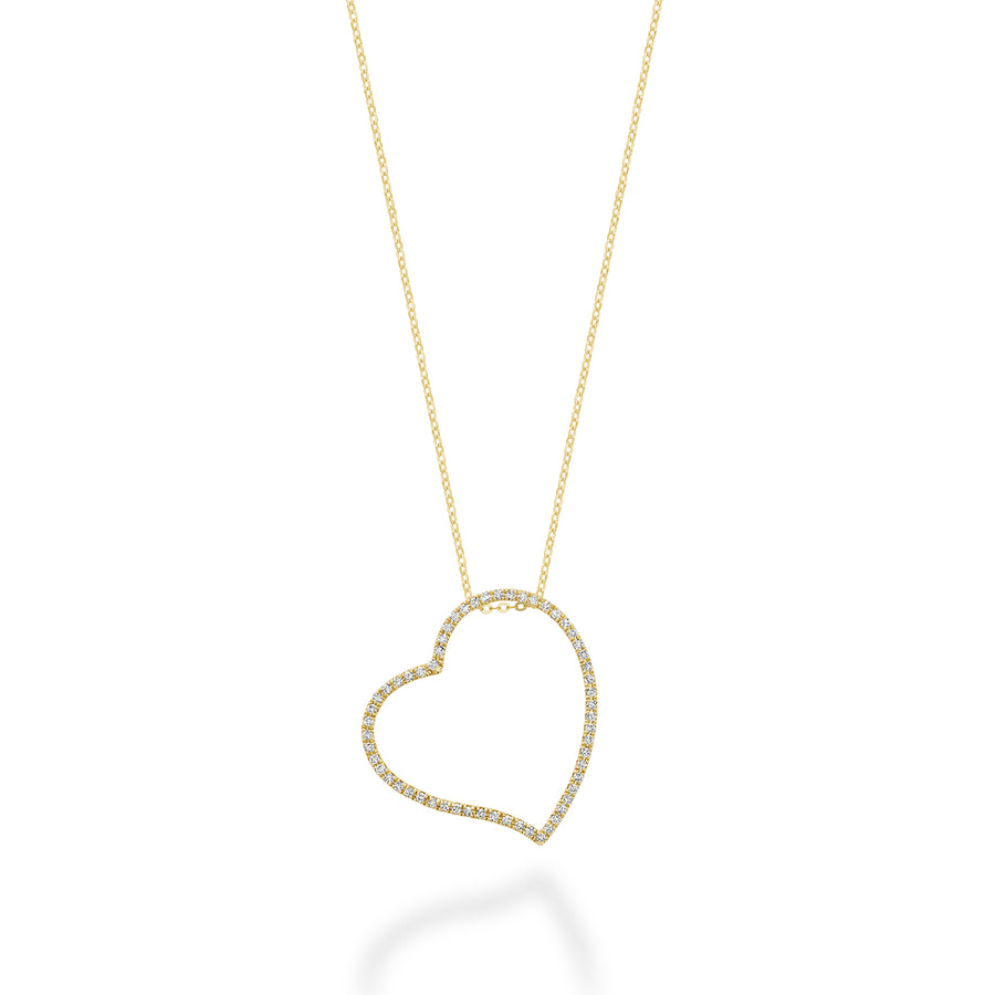 DIAMOND HEART PENDANT