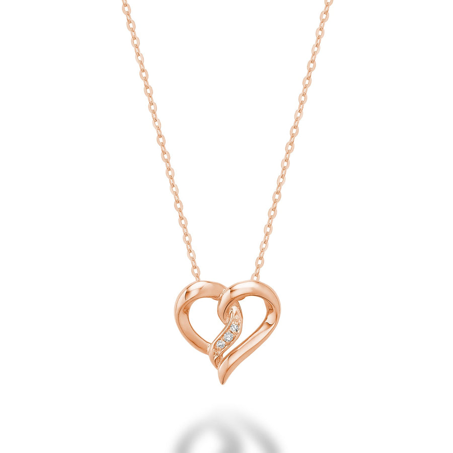 Heart Shape Diamond Pendant
