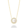 PEARL&DIA PENDANT - PENDENTIF EN DIA&PERLE