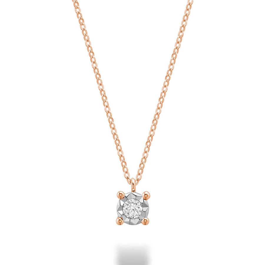 Illusion Diamond Pendant