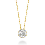 DIA PENDANT(FLOWERS) - PENDENTIF EN DIA (FLEUR)