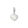 Pendentif Charm cœur de nacre